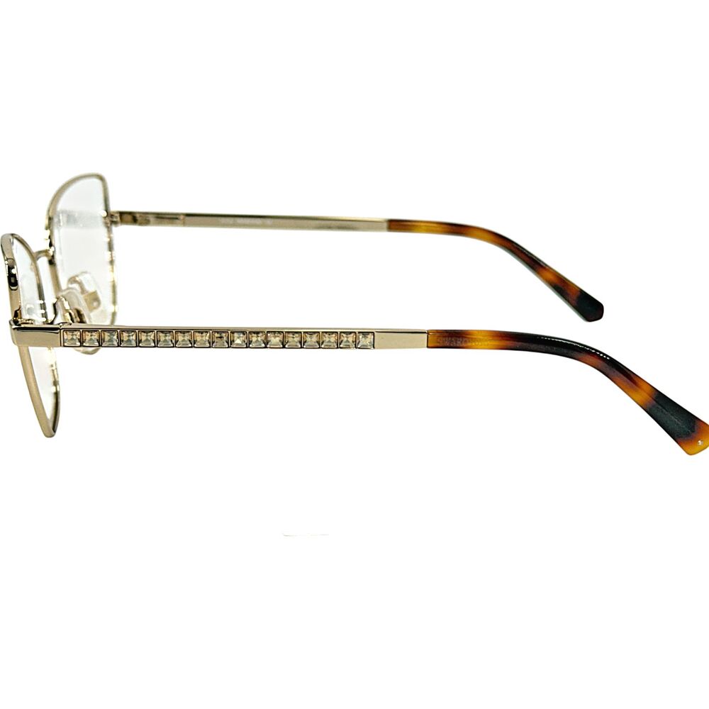 Swarovski SK5287 Womens Metal Eyeglass Frame 032 Gold 54-17 - Picture 4 of 5